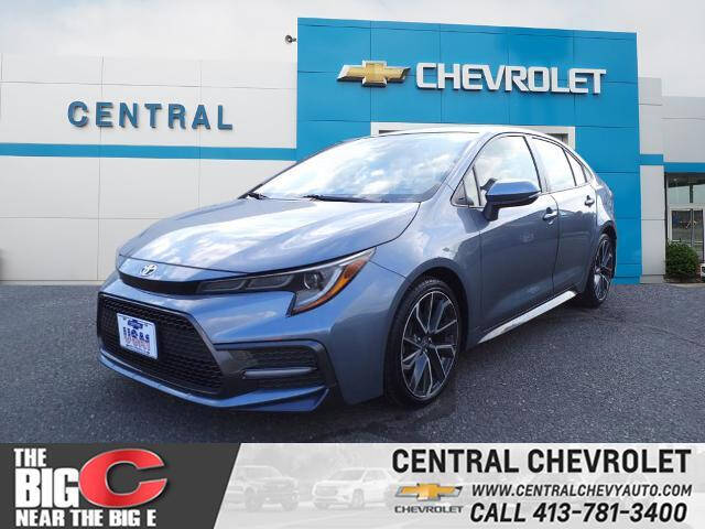 2020 Toyota Corolla for sale at CENTRAL CHEVROLET in West Springfield MA