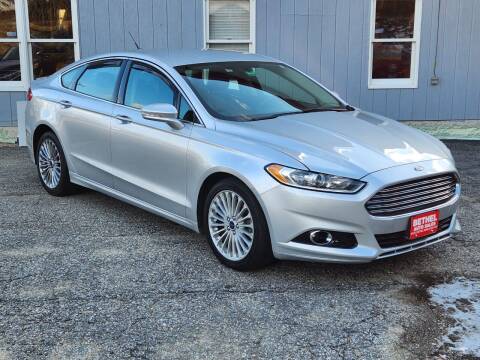 2014 Ford Fusion for sale at Bethel Auto Sales in Bethel ME