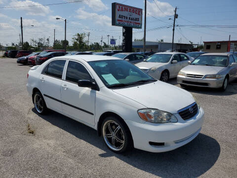 2007 Toyota Corolla for sale at Jamrock Auto Sales of Panama City in Panama City FL