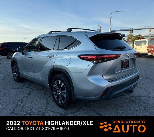 2022 Toyota Highlander XLE