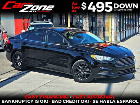 2016 Ford Fusion for sale at Carzone Automall in South Gate CA