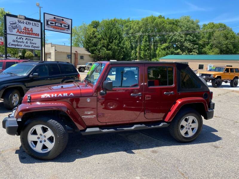 2008 Jeep Wrangler Unlimited for sale at C & C Auto Sales & Service Inc in Lyman SC