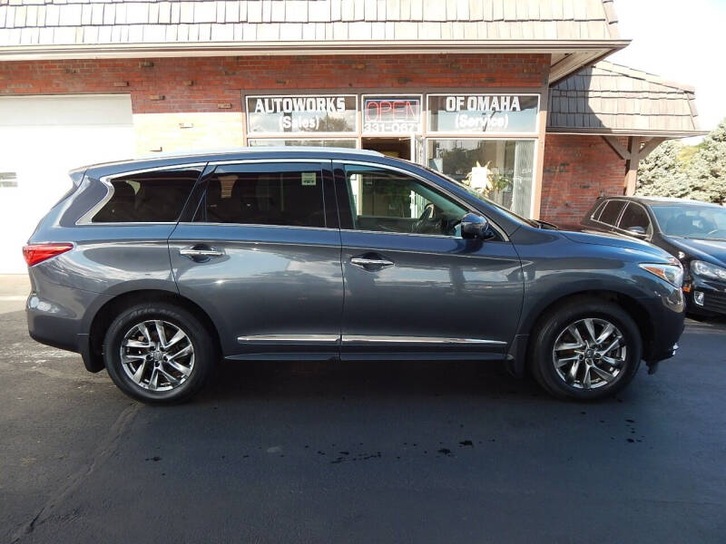 2013 Infiniti JX35 for sale at AUTOWORKS OF OMAHA INC in Omaha NE