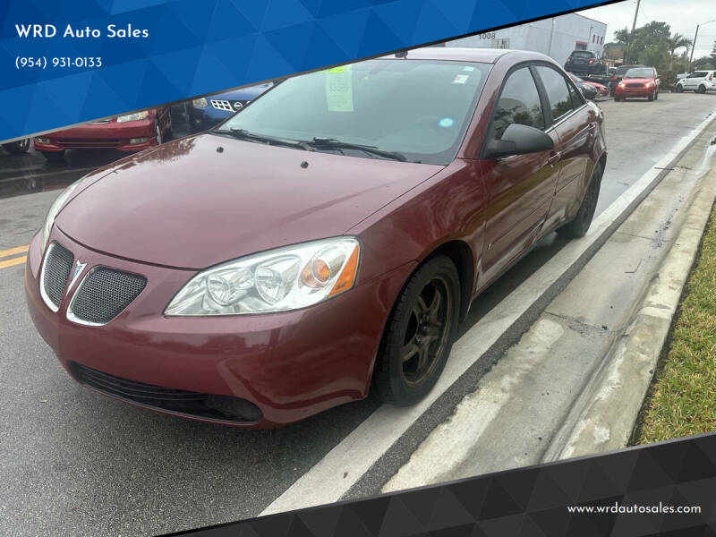 2008 Pontiac G6 for sale at WRD Auto Sales in Hollywood FL