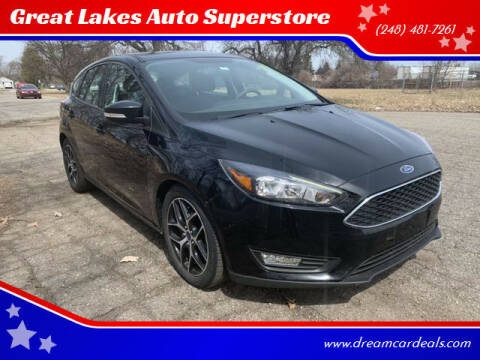 2017 Ford Focus for sale at Great Lakes Auto Superstore in Waterford Township MI