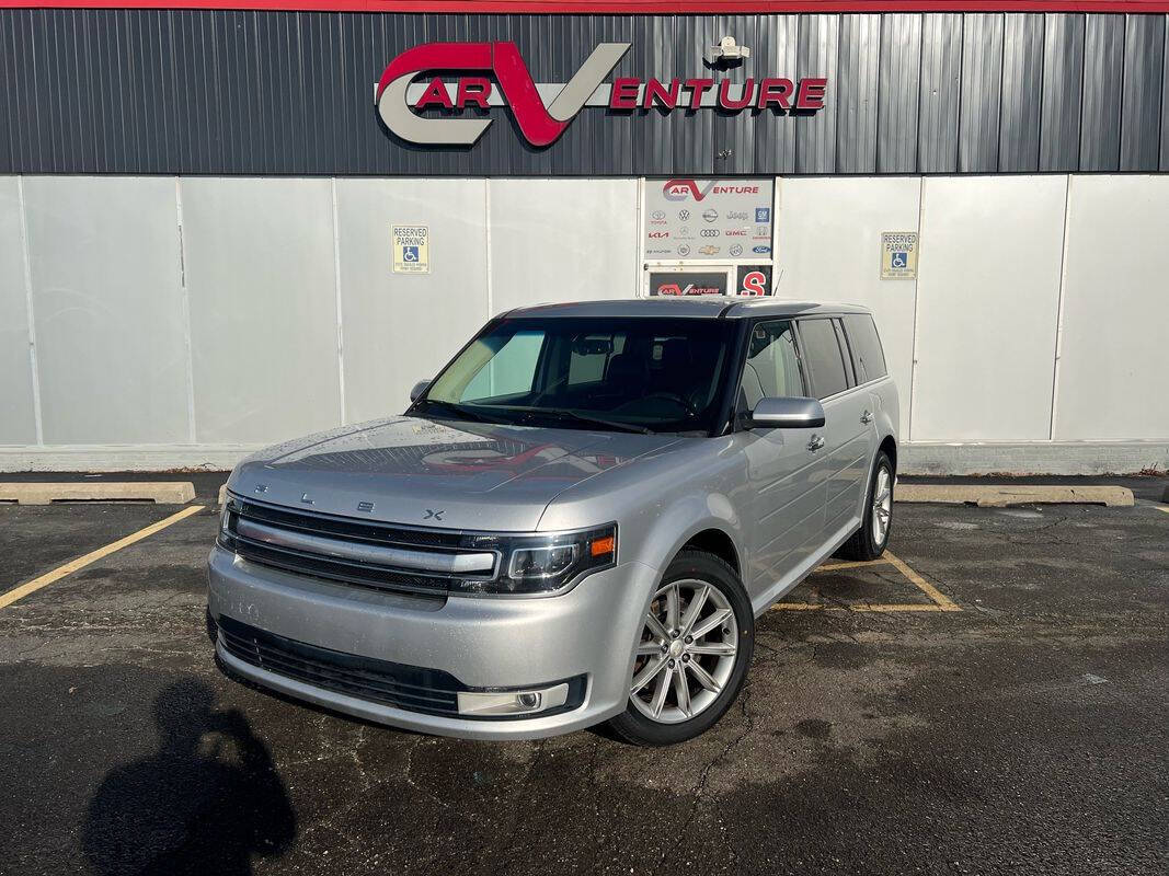 Silver 2017 Ford Flex Limited Limited 4dr Crossover 1