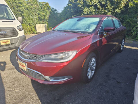 2015 Chrysler 200 for sale at P J McCafferty Inc in Langhorne PA