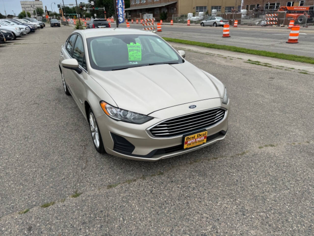 2019 Ford Fusion Hybrid for sale at BEST DEAL AUTO SALES in Moorhead, MN