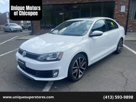 2013 Volkswagen Jetta for sale at Unique Motors of Chicopee in Chicopee MA