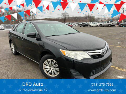 2012 Toyota Camry for sale at DRD Auto in Brooklyn NY