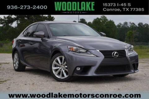2015 Lexus IS 250 for sale at WOODLAKE MOTORS in Conroe TX