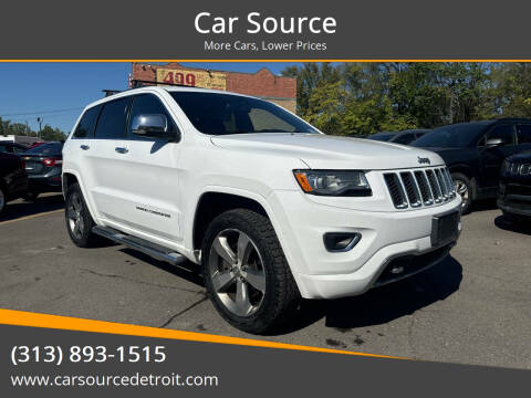 2016 Jeep Grand Cherokee for sale at Car Source in Detroit MI