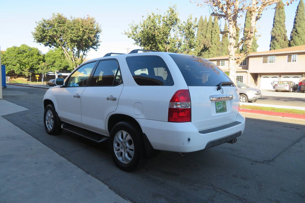 2003 Acura MDX for sale at The Car Vendor LLC in Bellflower, CA