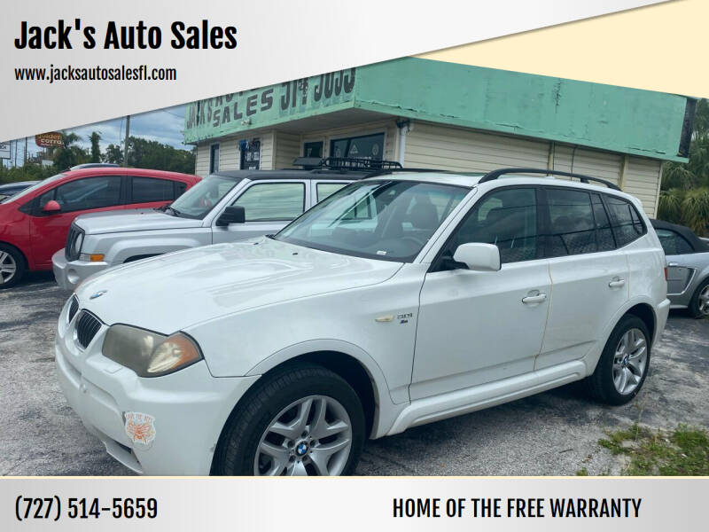 2006 BMW X3 for sale at Jack's Auto Sales in Port Richey FL
