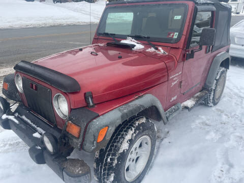 1999 Jeep Wrangler for sale at Trocci's Auto Sales in West Pittsburg PA