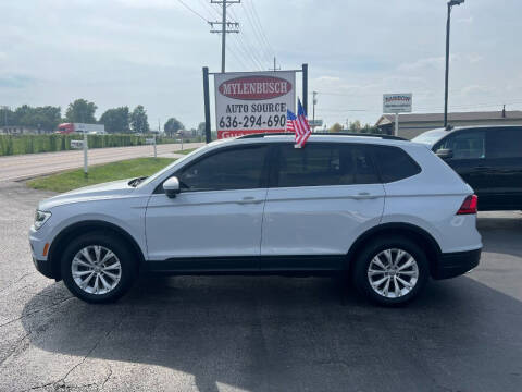 2018 Volkswagen Tiguan for sale at MYLENBUSCH AUTO SOURCE in O'Fallon MO