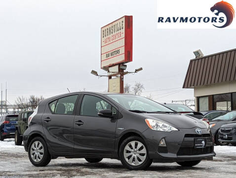 2014 Toyota Prius c for sale at RAVMOTORS- Burnsville in Burnsville MN