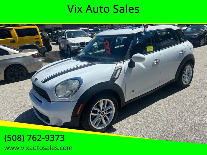 2011 MINI Cooper Countryman for sale at Vix Auto Sales in Worcester MA