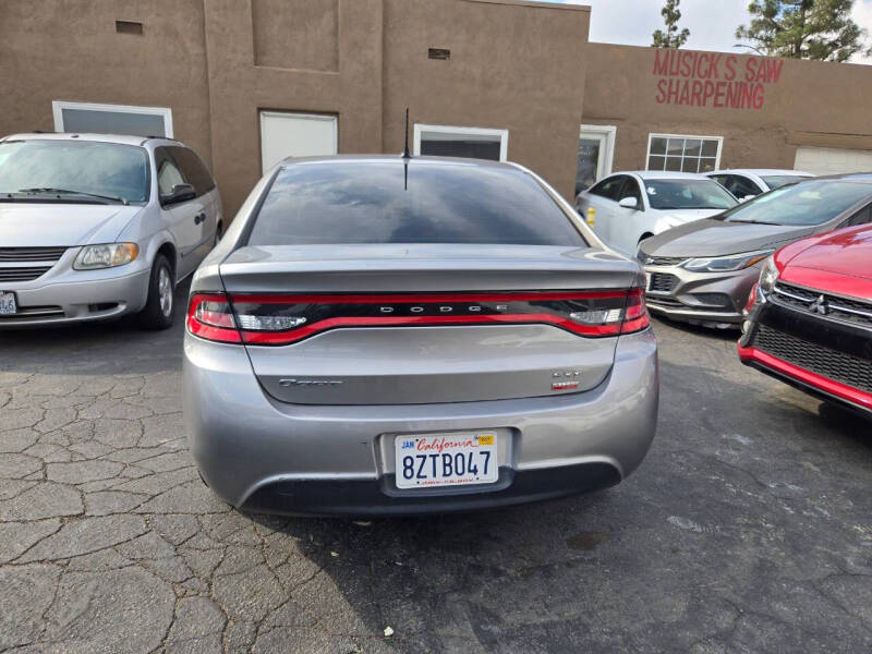 2015 Dodge Dart for sale at E and M Auto Sales in Bloomington CA