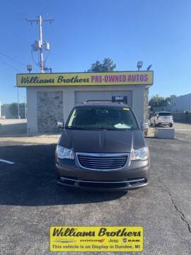 2016 Chrysler Town and Country for sale at Williams Brothers Pre-Owned Clinton in Clinton MI