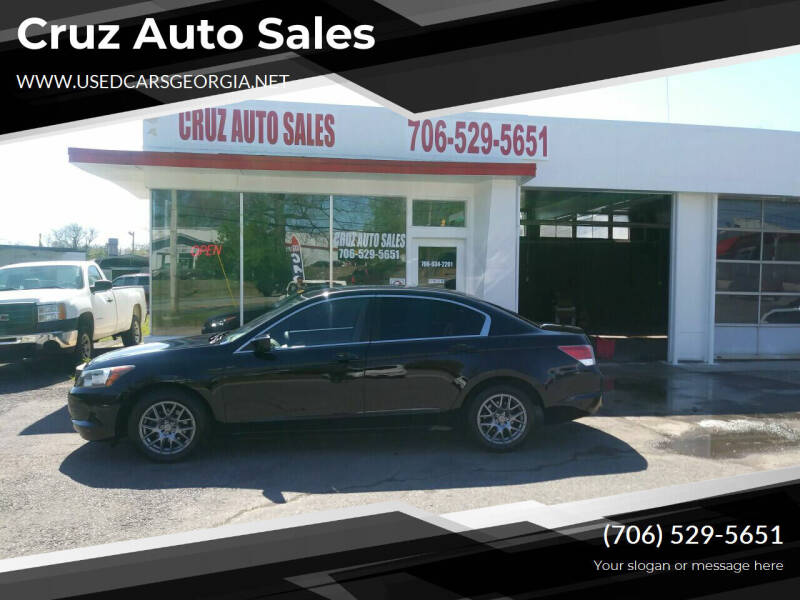 2010 Honda Accord for sale at Cruz Auto Sales in Dalton GA