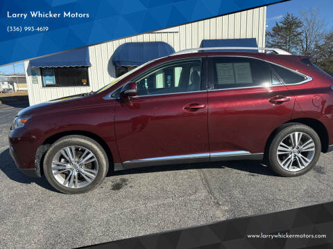 2015 Lexus RX 350 for sale at Larry Whicker Motors in Kernersville NC
