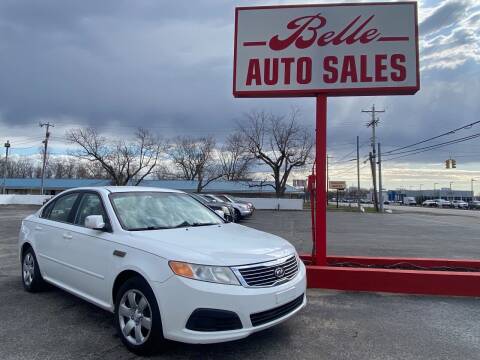 2009 Kia Optima for sale at Belle Auto Sales in Elkhart IN