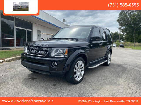 2016 Land Rover LR4 for sale at Auto Vision Inc. in Brownsville TN