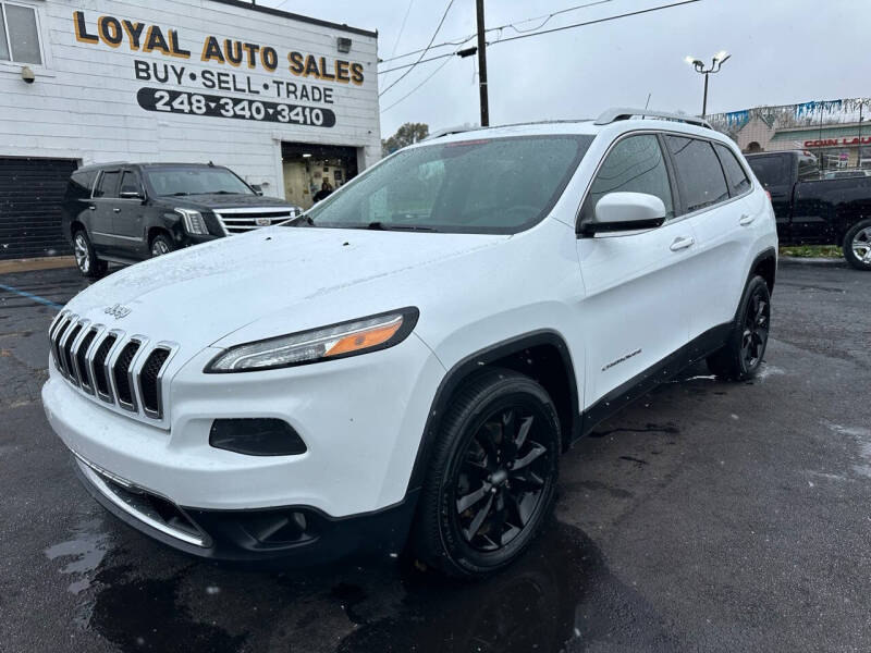 2014 Jeep Cherokee for sale at Loyal Auto Sales in Pontiac MI