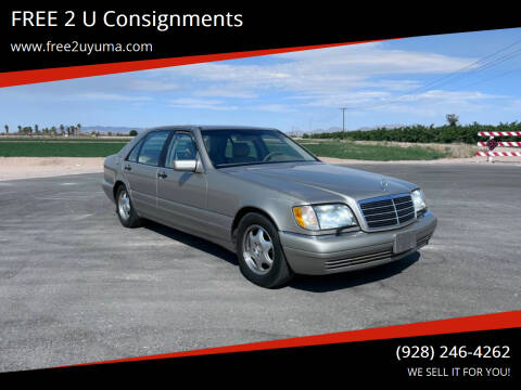 1999 Mercedes-Benz S-Class for sale at FREE 2 U Consignments in Yuma AZ