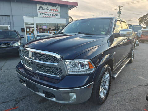 2013 RAM 1500 for sale at AutoPro Virginia LLC in Virginia Beach VA