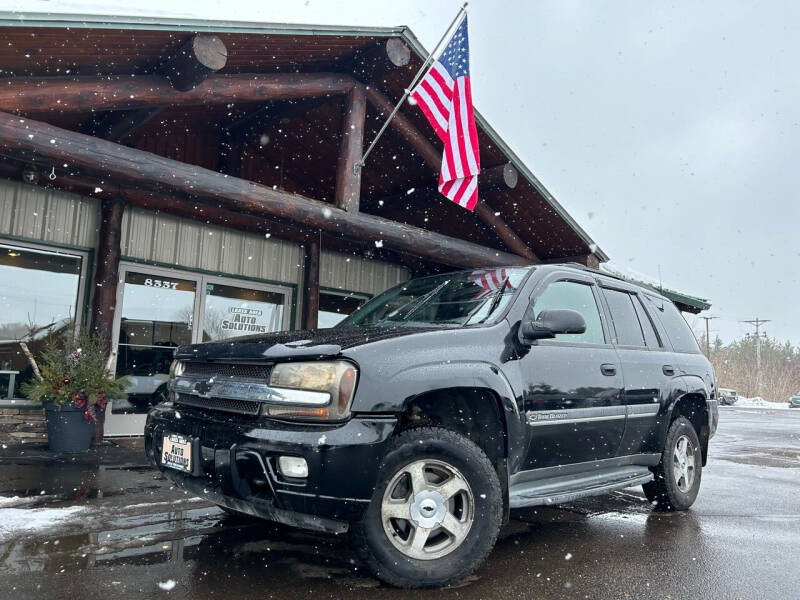 2002 Chevrolet TrailBlazer for sale at Lakes Area Auto Solutions in Baxter MN