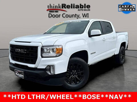 2022 GMC Canyon for sale at RELIABLE AUTOMOBILE SALES, INC in Sturgeon Bay WI