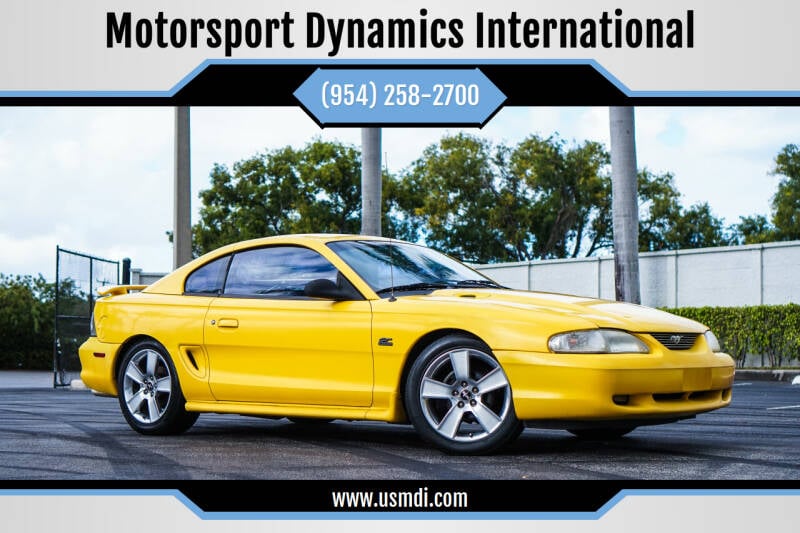 1995 Ford Mustang for sale at Motorsport Dynamics International in Pompano Beach FL