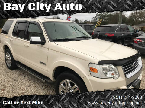 2008 Ford Explorer for sale at Bay City Auto's in Mobile AL