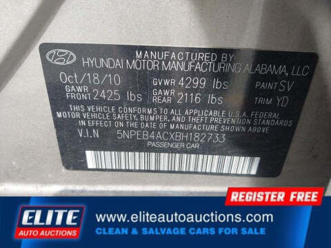 2011 Hyundai Sonata GLS