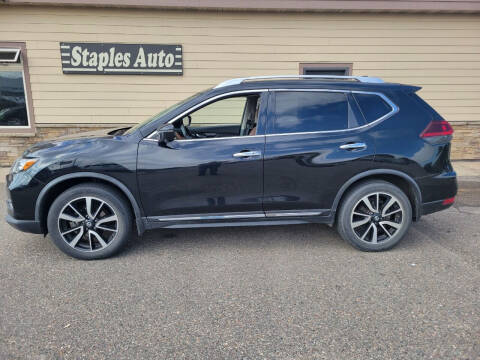 2018 Nissan Rogue for sale at STAPLES AUTO SALES in Staples MN