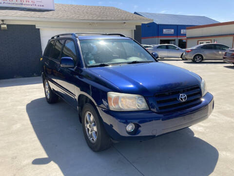 2007 Toyota Highlander for sale at Princeton Motors in Princeton TX