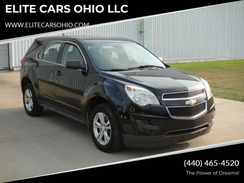 2012 Chevrolet Equinox for sale at ELITE CARS OHIO LLC in Solon OH