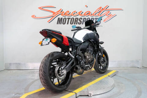 2018 Yamaha MT-07