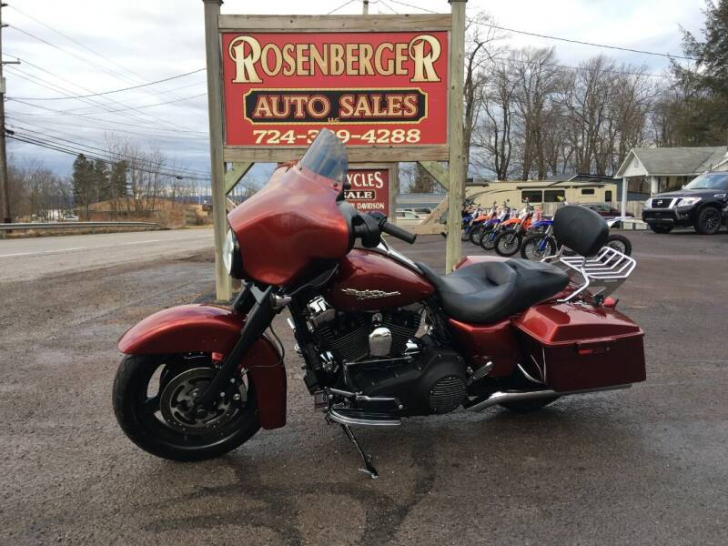 2009 Harley Davidson Street Glide for sale at Rosenberger Auto Sales LLC in Markleysburg PA