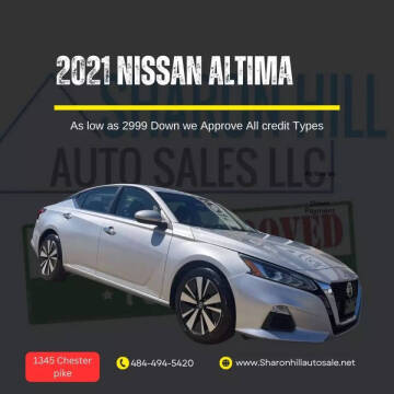 2021 Nissan Altima for sale at Sharon Hill Auto Sales LLC in Sharon Hill PA