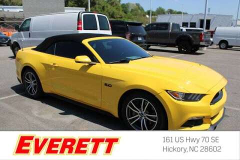 2015 Ford Mustang for sale at Everett Chevrolet Buick GMC in Hickory NC