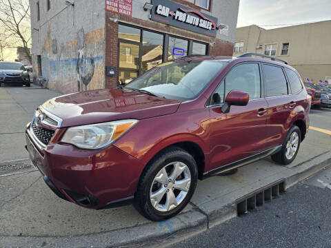 2015 Subaru Forester for sale at CAR PRO AUTO SALES in Uniondale NY