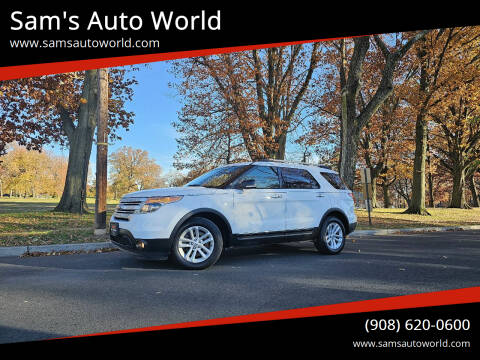 2013 Ford Explorer for sale at Sam's Auto World in Roselle NJ