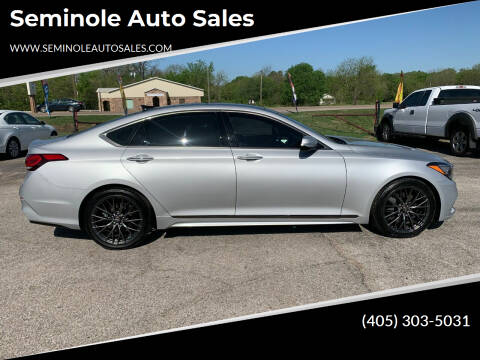 2019 Genesis G80 for sale at Seminole Auto Sales in Seminole OK