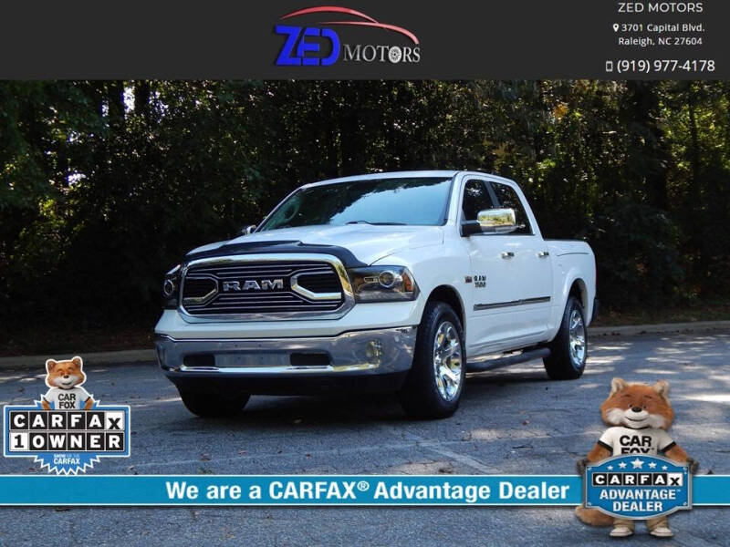 2017 RAM 1500 for sale at Zed Motors in Raleigh NC