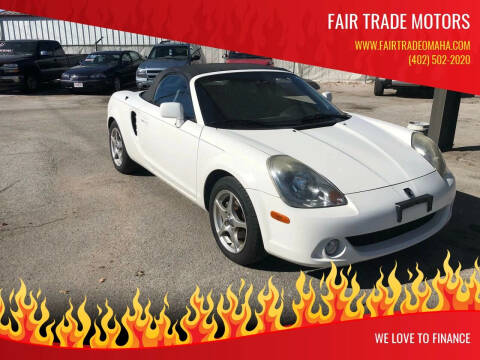 2003 Toyota MR2 Spyder for sale at FAIR TRADE MOTORS in Bellevue NE