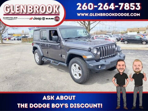 2018 Jeep Wrangler Unlimited for sale at Glenbrook Dodge Chrysler Jeep Ram and Fiat in Fort Wayne IN