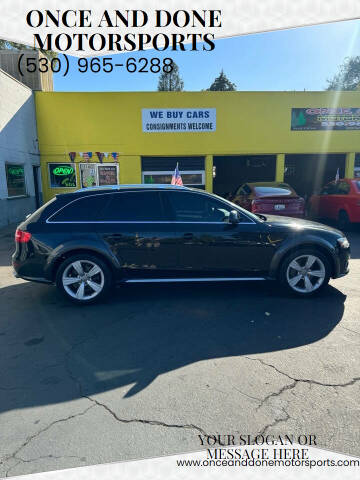 2013 Audi Allroad for sale at Once and Done Motorsports in Chico CA